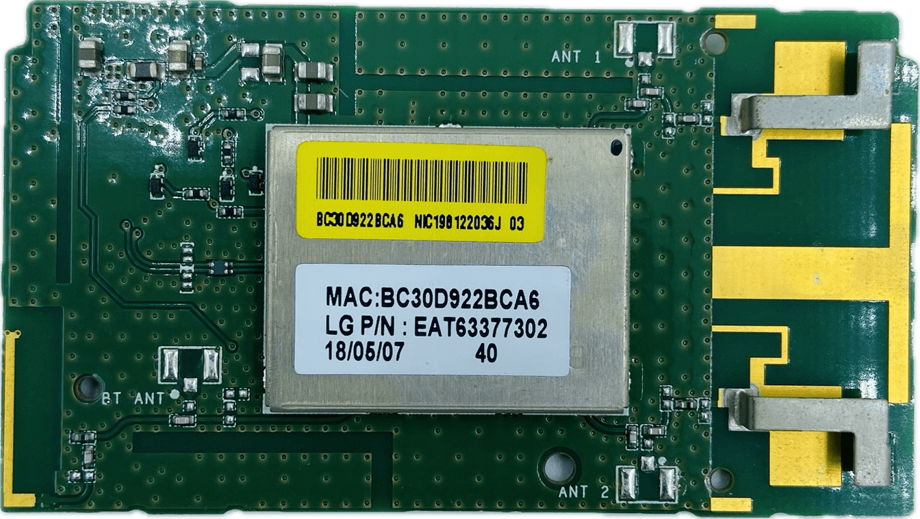 LG LED TV Wi-Fi Module β Model 55UK6360PTE - Great Bharat Electronics LG LED TV Wi-Fi Module β Model 55UK6360PTE - Great Bharat Electronics